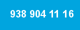 938 904 11 16
